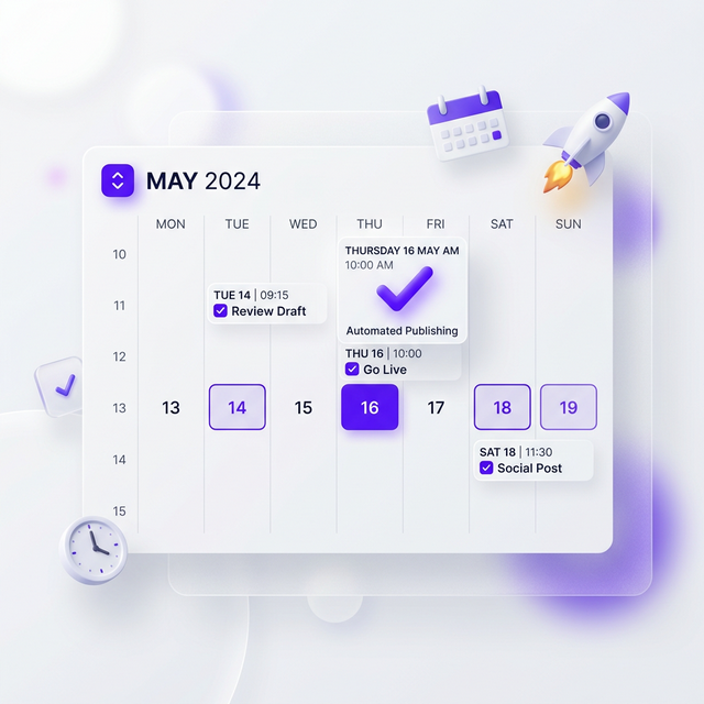 Automated Publishing Calendar